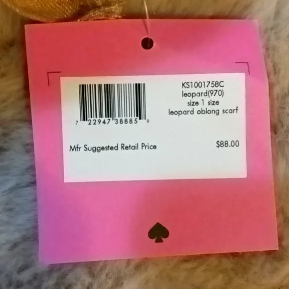 Kate Spade scarf - Picture 8 of 10